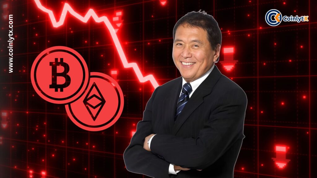 Robert Kiyosaki Warns of Historic Crash, Says Bitcoin and Ethereum Will Mint New Millionaires