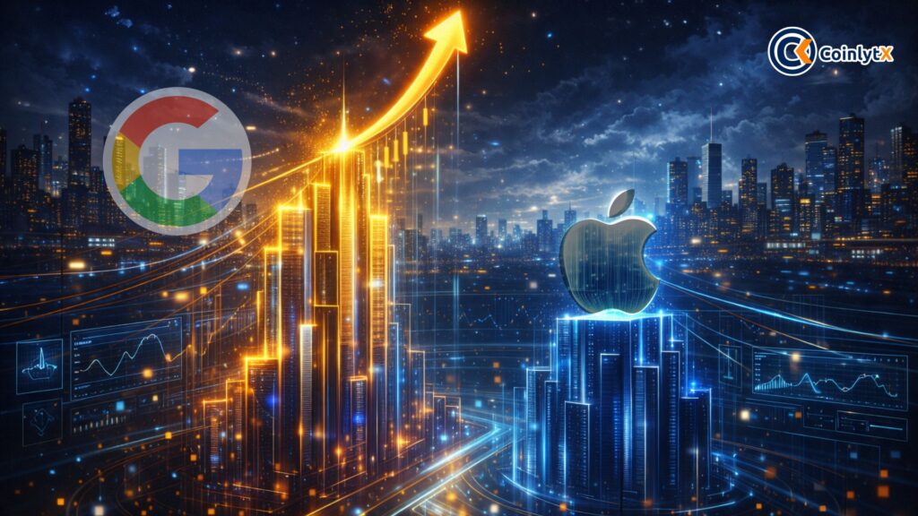 Alphabet Surpasses Apple in Market Value for First Time Since 2019