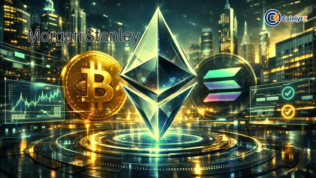 Morgan Stanley Applies for Ethereum Trust Post-Bitcoin and Solana