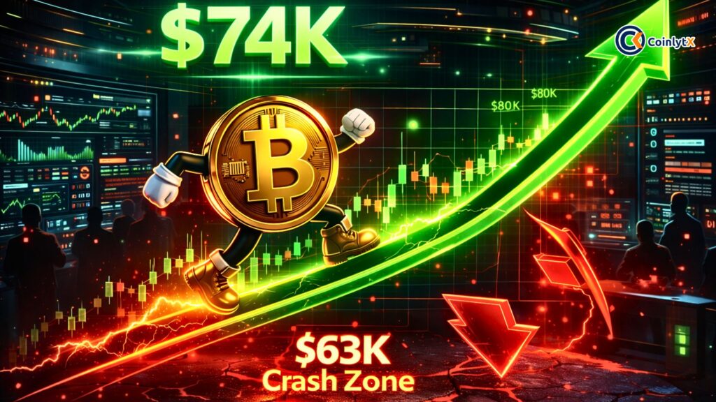 Bitcoin Reclaims $74K — Is the $63K Crash the Final Bottom