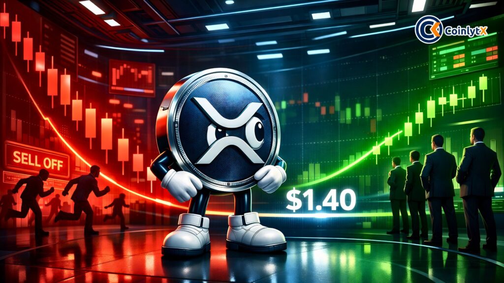 XRP Price at $1.40 Teases Reversal as Panic Selling Slows