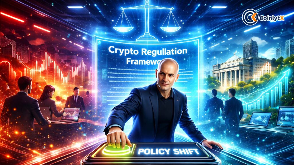 Coinbase Reverses Stance Brian Armstrong Now Supports Clarity Act for US Crypto Rules