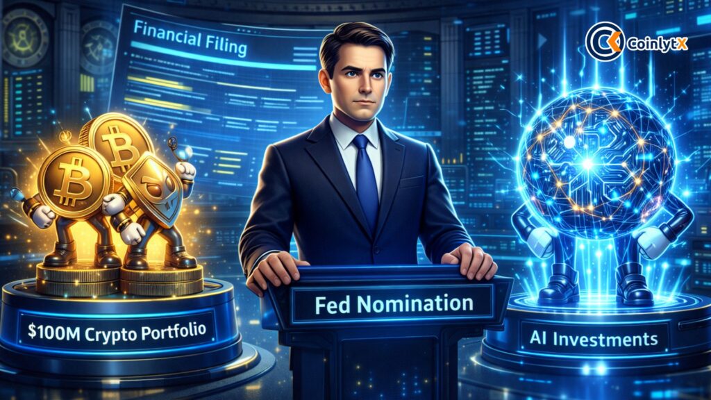 Kevin Warsh's $100M Crypto and AI Portfolio Revealed in Fed Nomination Filing