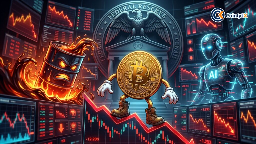 Why Bitcoin Is Facing Pressure from Fed Uncertainty, Oil Prices, and AI Slowdown