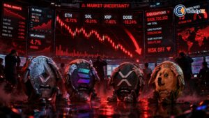 Altcoins Slide as Investors React to Rising Global Financial Risks